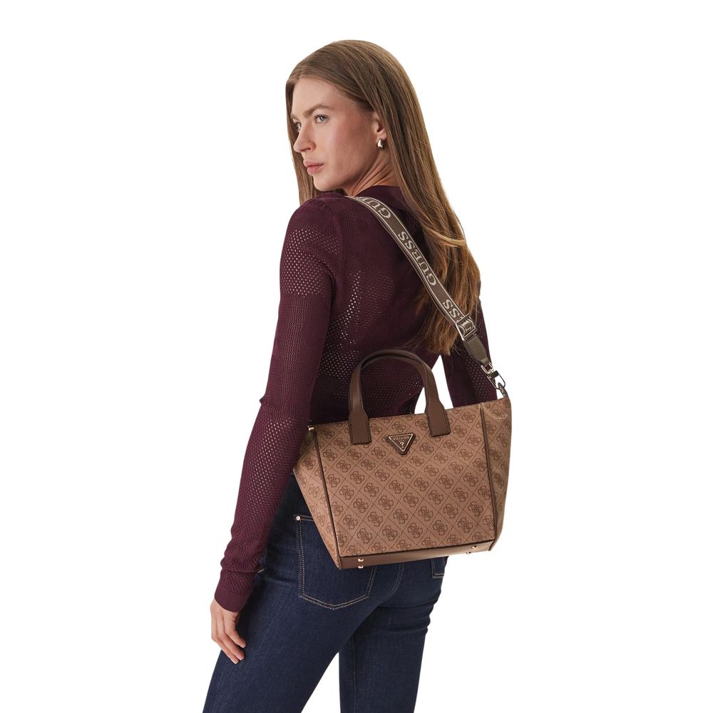 White Polyethylene Handbag