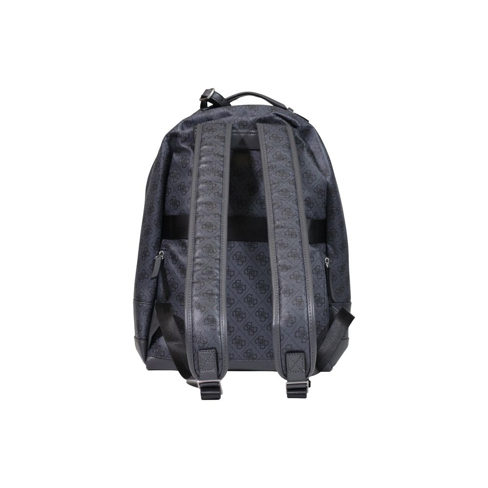 Gray Polyethylene Backpack