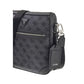 Gray Polyethylene Messenger Bag