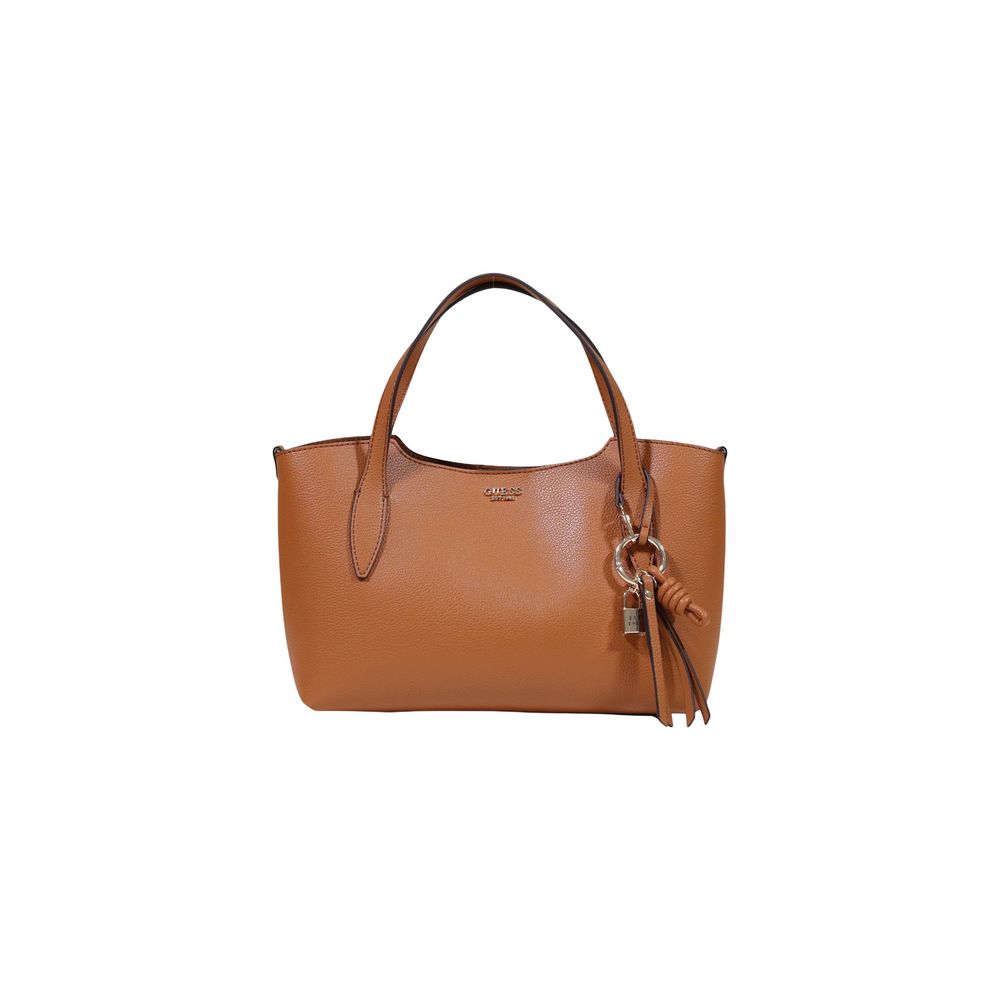 Beige Polyethylene Handbag