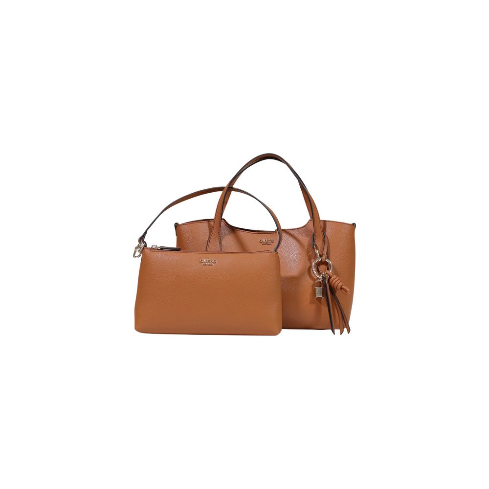 Beige Polyethylene Handbag