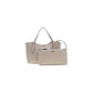 Beige Polyethylene Handbag