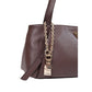 Brown Polyethylene Handbag