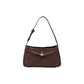 Brown Polyester Handbag