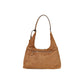 Brown Polyester Handbag