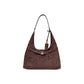 Brown Polyester Handbag