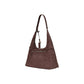 Brown Polyester Handbag