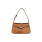 Brown Polyester Handbag