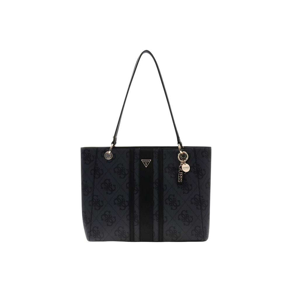 Gray Polyethylene Handbag