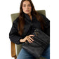 Gray Polyethylene Handbag