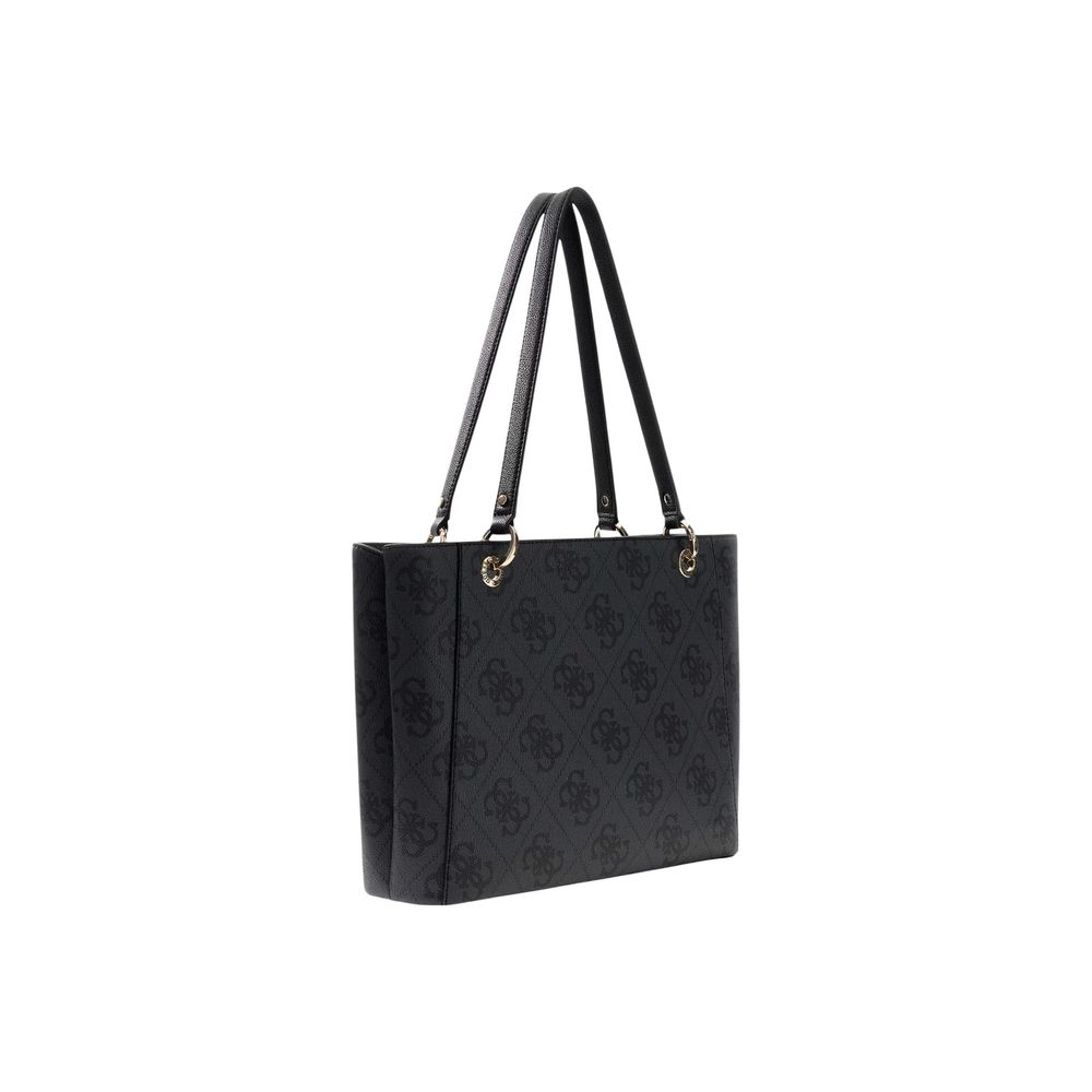 Gray Polyethylene Handbag