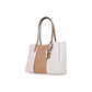 Beige Polyethylene Handbag
