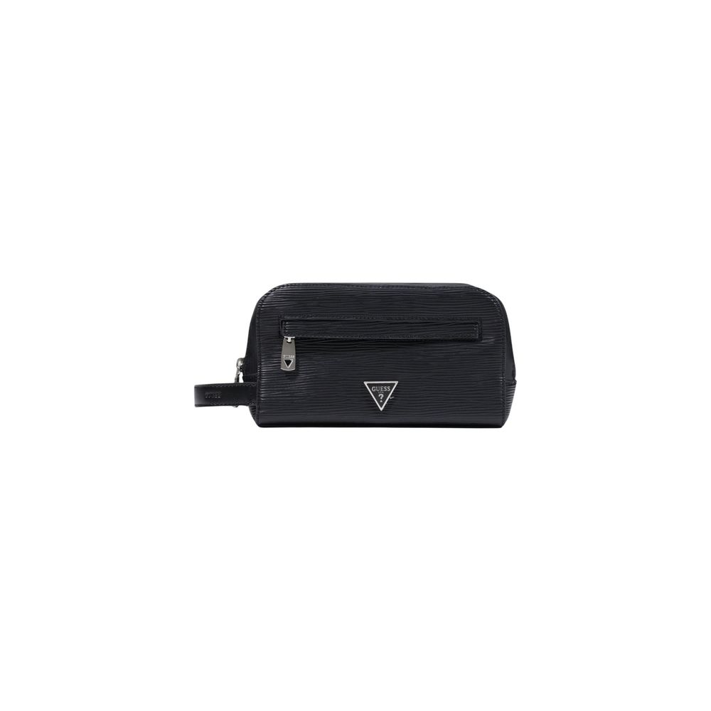 Black Polyethylene Clutch Bag