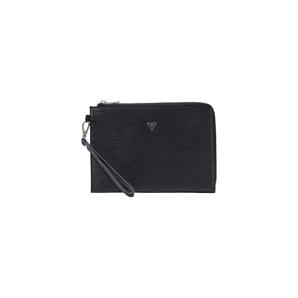 Black Polyethylene Clutch Bag
