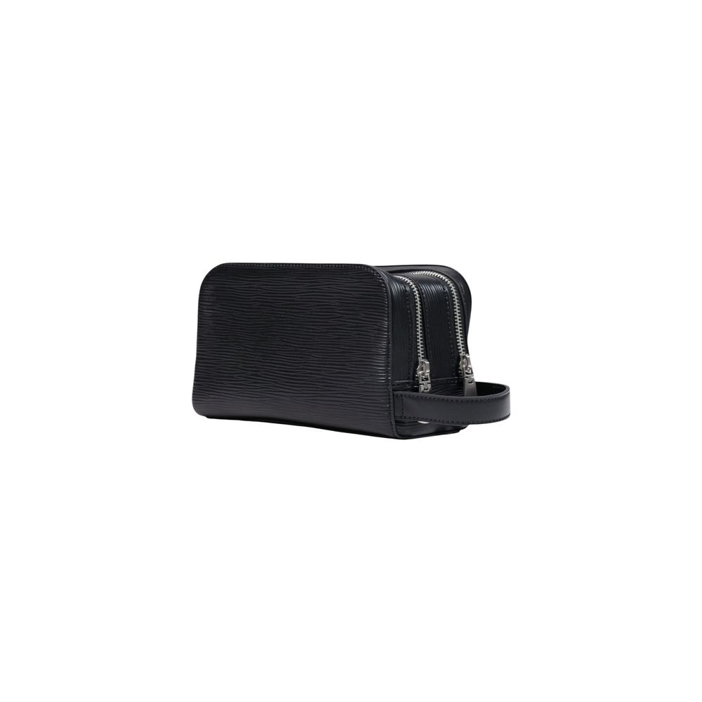 Black Polyethylene Clutch Bag