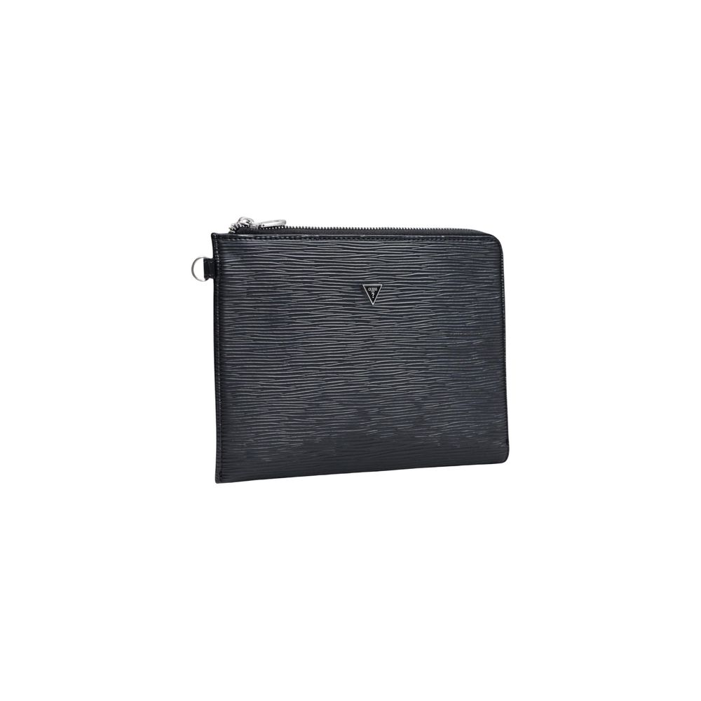 Black Polyethylene Clutch Bag
