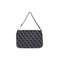 Gray Polyester Handbag