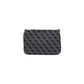Gray Polyester Handbag