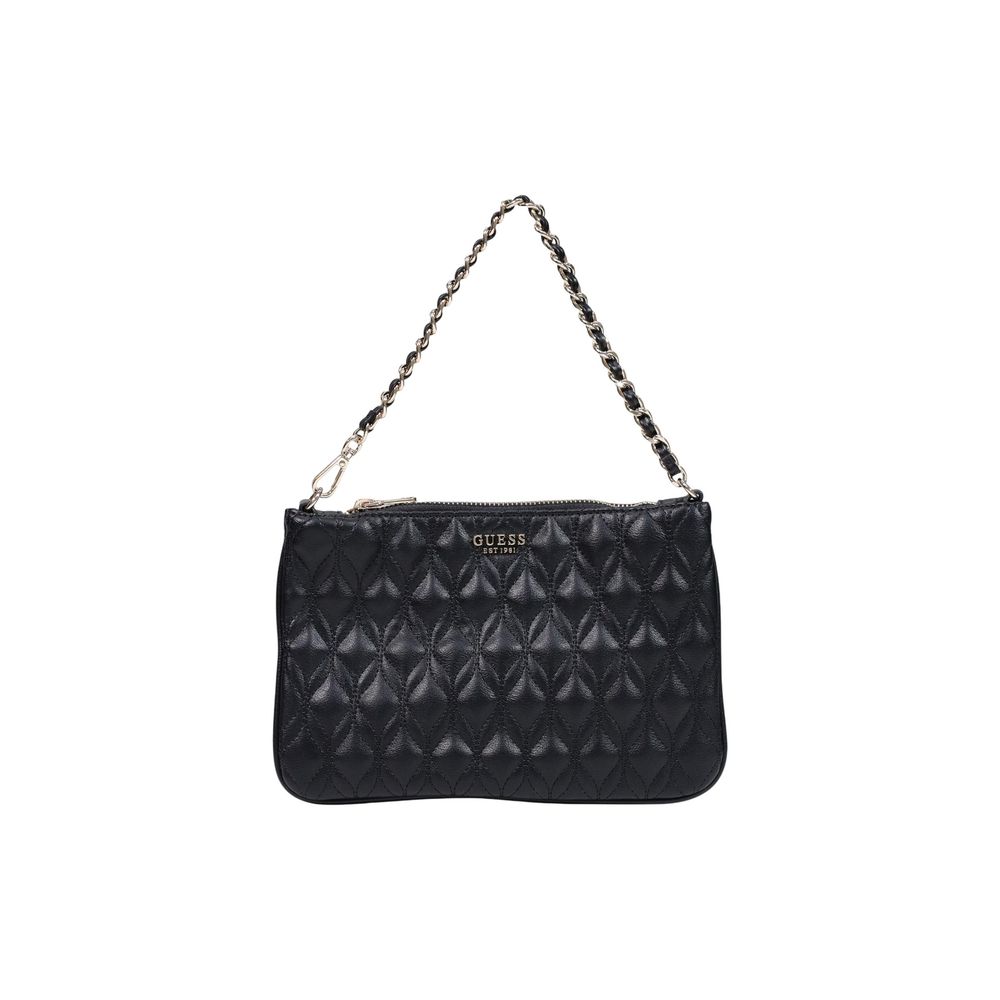 Black Polyethylene Clutch Bag