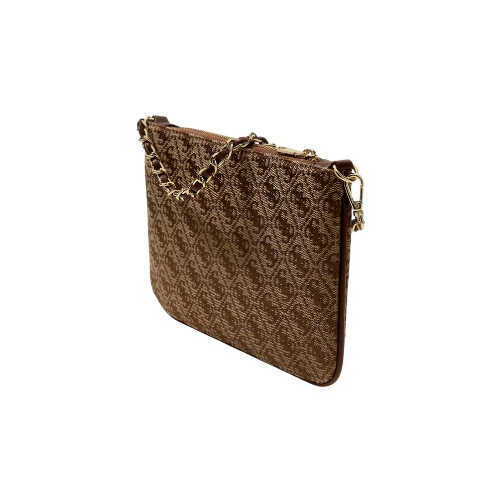 White Polyester Handbag