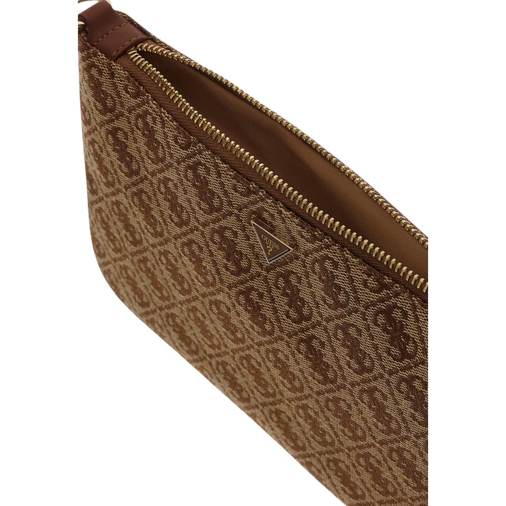 White Polyester Handbag
