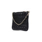 Black Polyethylene Clutch Bag
