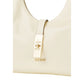 Cream Polyethylene Handbag