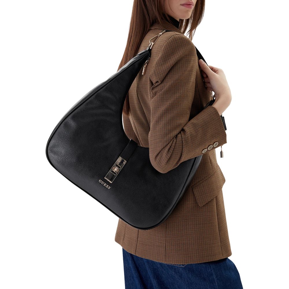 Black Polyethylene Handbag