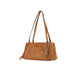 Brown Polyester Handbag