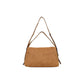 Brown Polyester Handbag