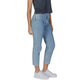 Light Blue Cotton Mom Jeans