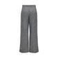Gray Recycled Polyester Casual Pants