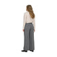 Gray Recycled Polyester Casual Pants