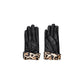 Black Leather Gloves