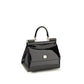 Black Calf Leather Bos Taurus Handbag