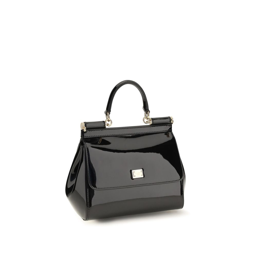 Black Calf Leather Bos Taurus Handbag