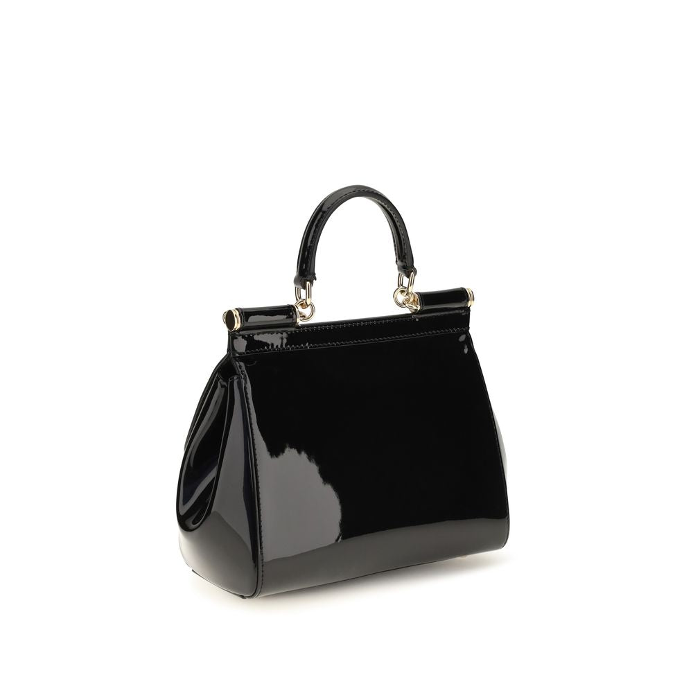 Black Calf Leather Bos Taurus Handbag