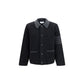Black Wool Oves Aries Biker Jacket