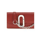Red Calf Leather Bos Taurus Shoulder Bag