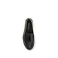 Black Calf Leather Bos Taurus Slip-On Loafers