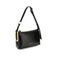Black Calf Leather Bos Taurus Shoulder Bag