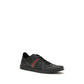 Black Calf Leather Bos Taurus Low Top Sneakers