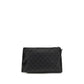 Black Fabric Shoulder Bag