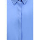 Blue Silk Blouse