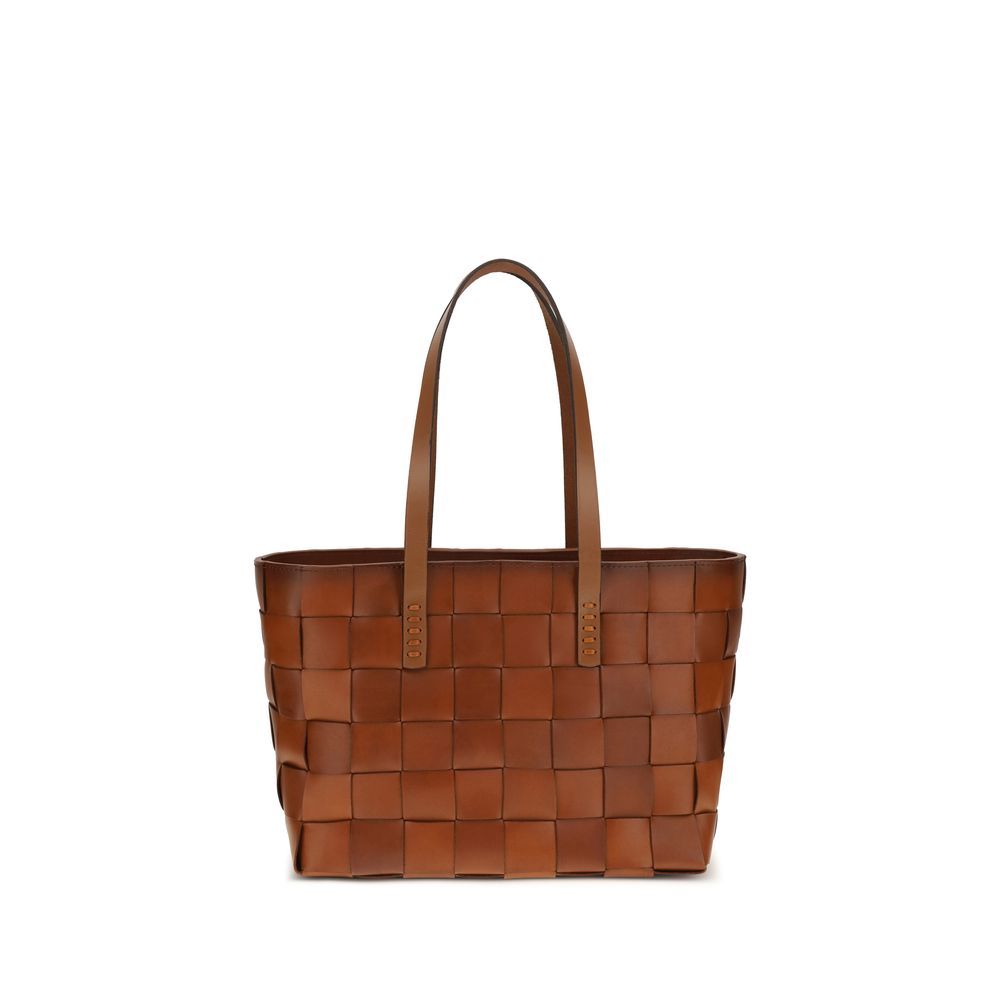Brown Calf Leather Bos Taurus Handbag