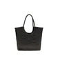 Black Calf Leather Bos Taurus Handbag