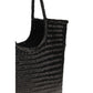 Black Calf Leather Bos Taurus Handbag