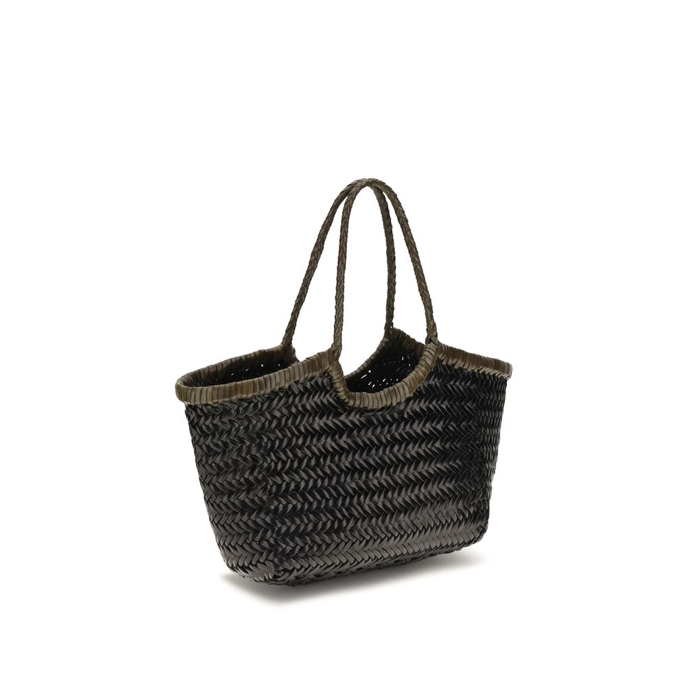 Bicolor Calf Leather Bos Taurus Handbag
