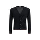 Black Wool Oves Aries Cardigan