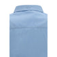 Blue Cotton Dress Shirt